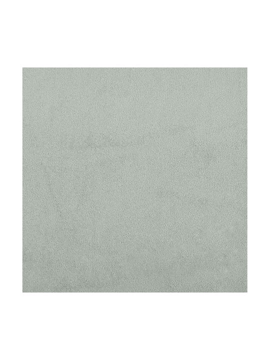 vidaXL Velvet Sofa Cushion Light Gray 60x60cm