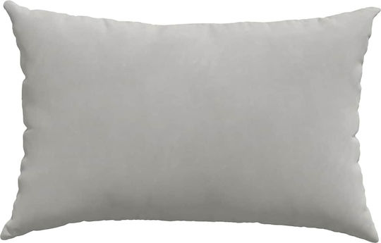 vidaXL Възглавница за диван Сив 2бр 40x60см.