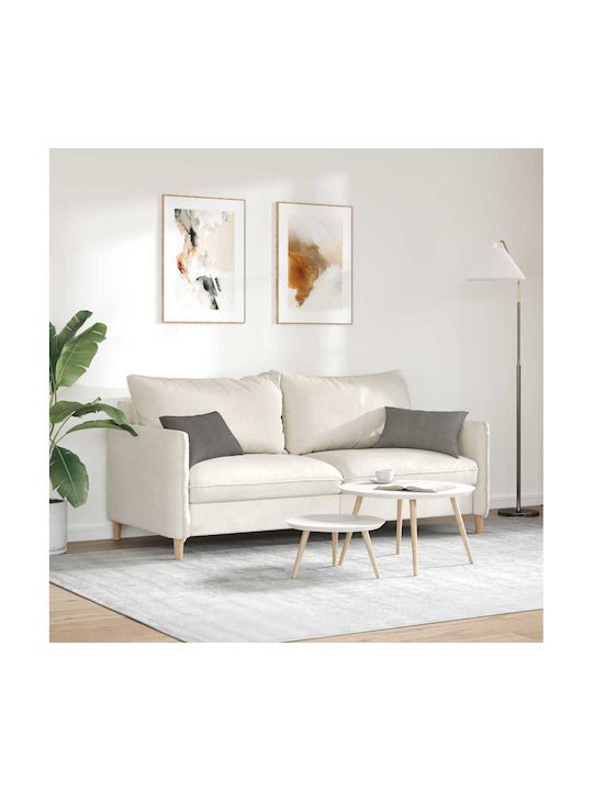 vidaXL Velvet Sofa Cushion Light Gray 30x50cm