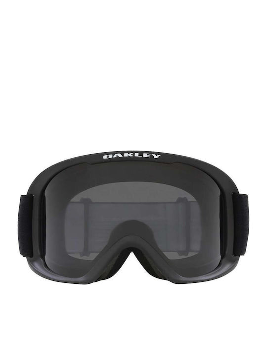 Oakley O-frame 2.0 Pro Μάσκα Σκι & Snowboard Ενηλίκων Μαύρη με Φακό Φιμέ σε Μαύρο Χρώμα