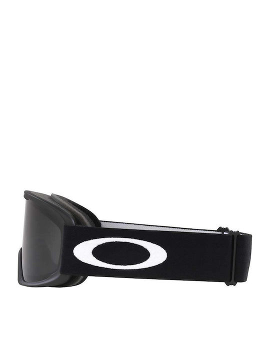 Oakley O-frame 2.0 Pro Μάσκα Σκι & Snowboard Ενηλίκων Μαύρη με Φακό Φιμέ σε Μαύρο Χρώμα