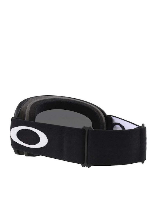 Oakley O-frame 2.0 Pro Μάσκα Σκι & Snowboard Ενηλίκων Μαύρη με Φακό Φιμέ σε Μαύρο Χρώμα