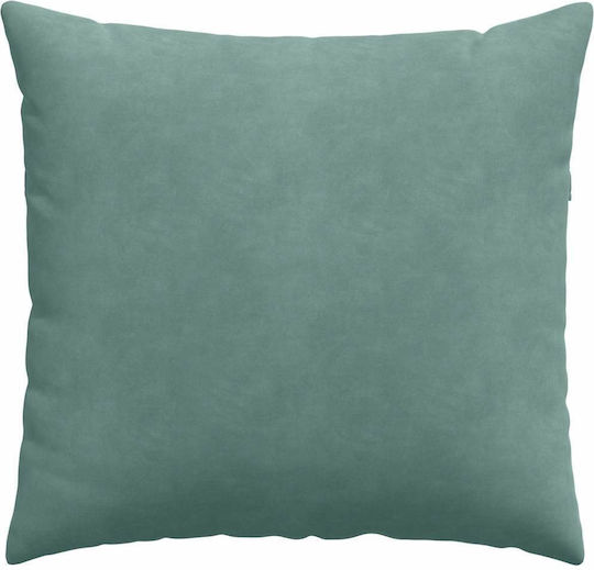 vidaXL Sofa-Kissen aus Samt Meeresblau 45x45cm