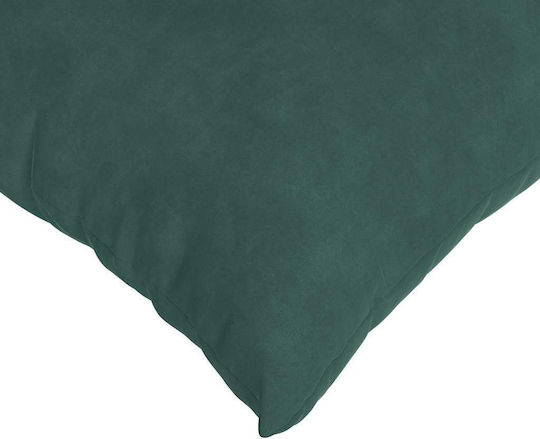 vidaXL Velvet Sofa Cushion Dark Green 30x50cm