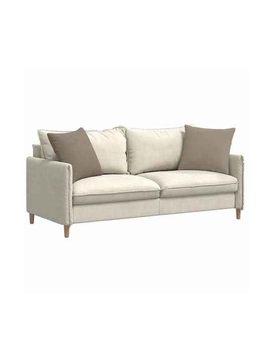 vidaXL Възглавница за диван Taupe 2бр 50x50см.
