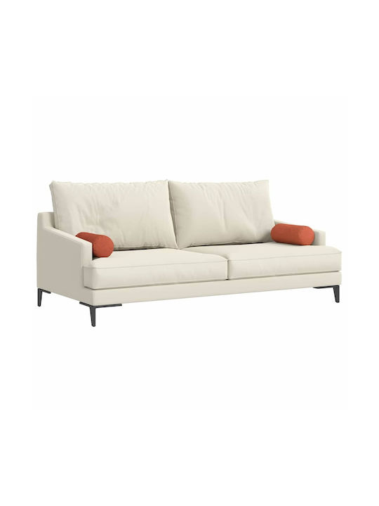 vidaXL Sofa Cushion from Velvet Red Orange 2pcs 40x15cm.