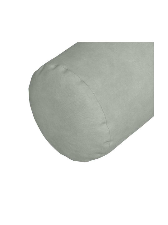 vidaXL Sofa-Kissen aus Samt Hellgrau 40x15cm