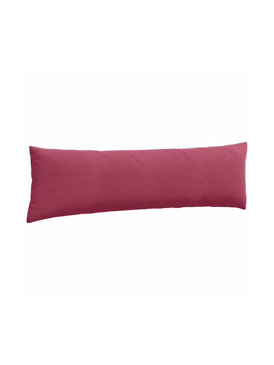 vidaXL Velvet Sofa Cushion Red 40x145cm