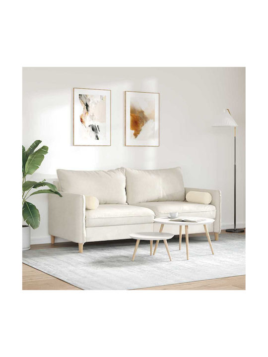 vidaXL Sofa-Kissen Beige 2Stück 40x15cm.