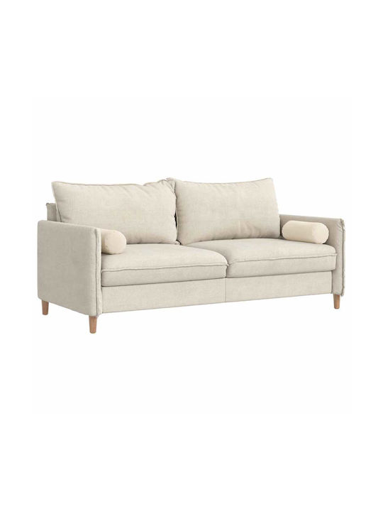 vidaXL Sofa-Kissen Beige 2Stück 40x15cm.