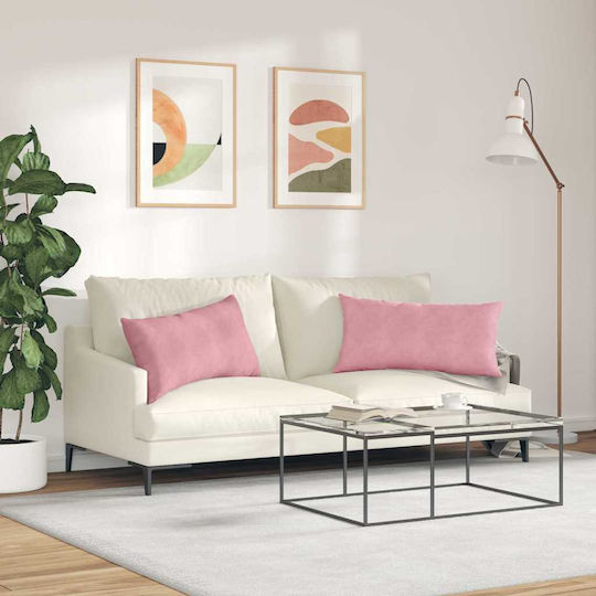 vidaXL Μαξιλάρι Ροζ 2τμχ 40x80εκ. vidaXL Μαξιλάρι Ροζ 2τμχ 40x80εκ.