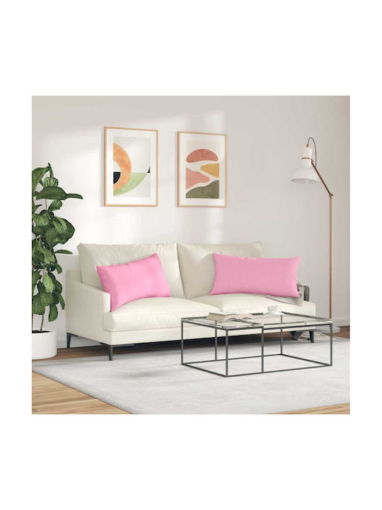 vidaXL vidaXL Zierkissen Rosa 40x80cm