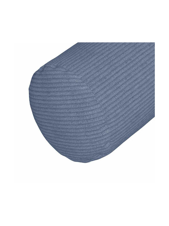 vidaXL Sofa Cushion from Velvet Blue 2pcs 40x15cm.