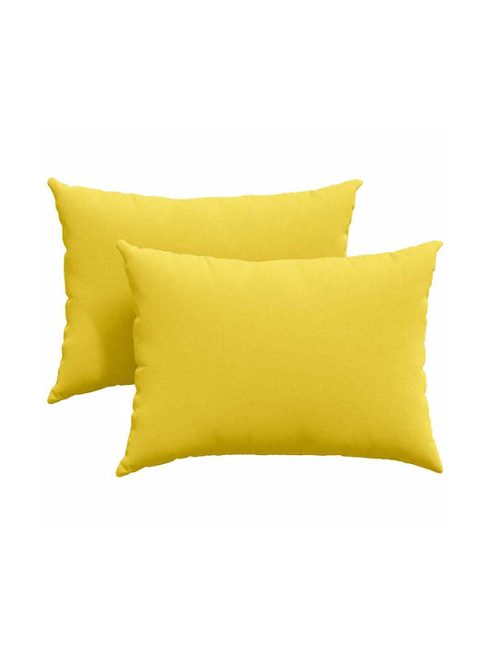 vidaXL Gelbes Sofa-Kissen 50x70cm