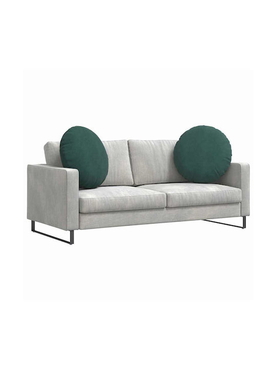 vidaXL Perna De Canapea Din Catifea Verde 60x60cm