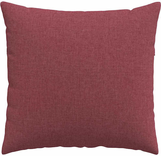 vidaXL Throw Pillow Sofa Cushion Red 50x50cm
