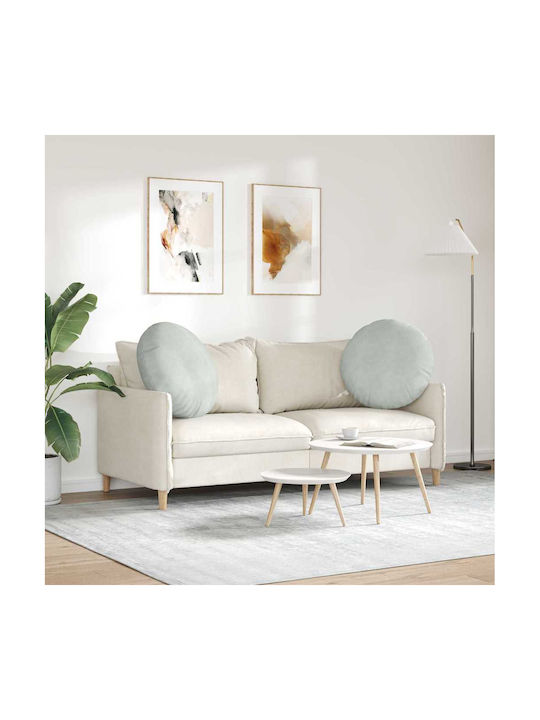vidaXL Velvet Gray Sofa Cushion 60x60cm