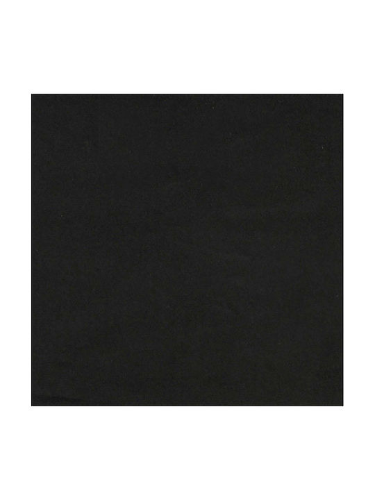 vidaXL Μαξιλάρι Καναπέ από Βελούδο Μαύρο 60x60εκ.