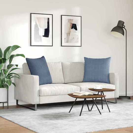 vidaXL Perna Albastră 2 Bucăți 60x60 cm
