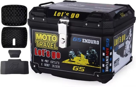 Bagaj Pentru Motocicletă 45lt Neagră