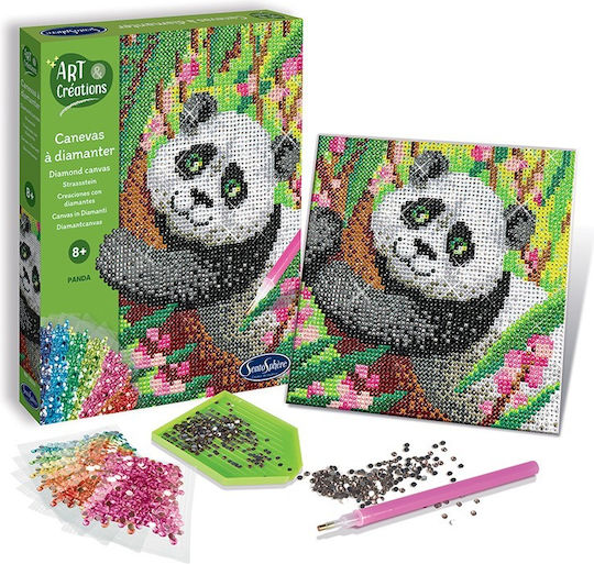 Sentosphere Kinderhandwerk Creative Kit Diamond für Kinder 3+ Jahre alt+ Jahre