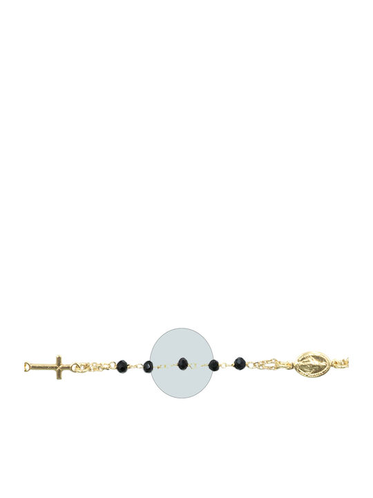 Poco Loco Women's Bracelet made of Silver Gold Plated