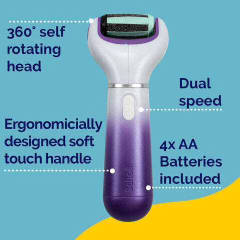 Scholl Lima Electrică pentru Călcâie și Bătături 2 în 1