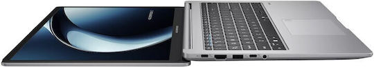 Asus ExpertBook PM1503CDA-S70025 15.6" (Ryzen 7-7735HS/16GB/512GB SSD/Без операционна система) Мъгливо сиво (Международна английска клавиатура)