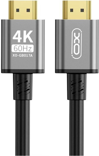 XO HDMI 2.0 Premium High Speed 4K 60Hz HDR Cable HDMI Male - HDMI Male 5m Black