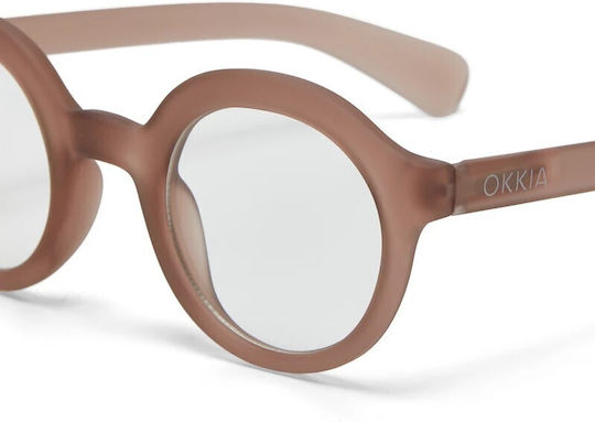 Okkia Ochelari de citit +3.00 în culoarea Roz OK041RO-300-370624