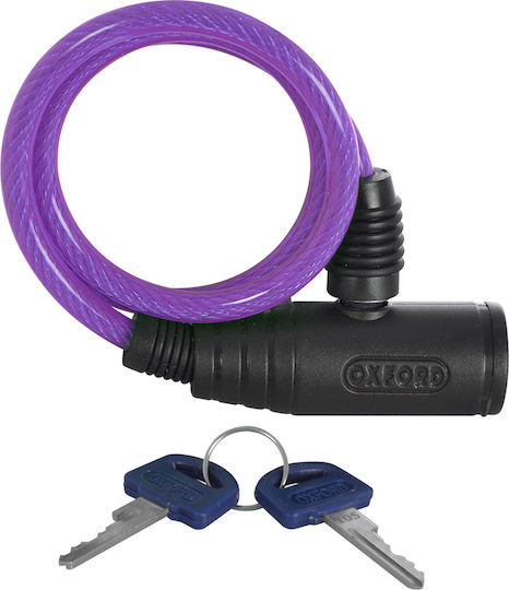 Oxford Motorcycle Chain Lock Motorcycle Chain Lock with 6mm Pin in Purple