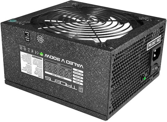 Tacens Valeo V 900W 900W Black Computer Power Supply Semi Modular 80 Plus Silver