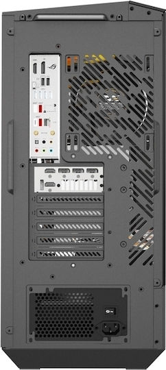 Darkflash DY460 Gaming Midi Tower Κουτί Υπολογιστή με Πλαϊνό Παράθυρο και ARGB Φωτισμό Μαύρο