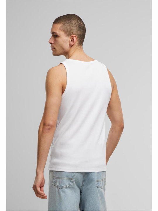 Def Tank Tops Bright White+bright White Yes Fw25 Dftt032-20336
