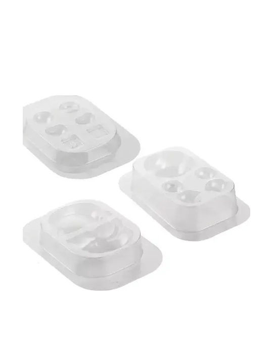 Silikomart Formă de Patiserie Plastic 3x3buc 1buc