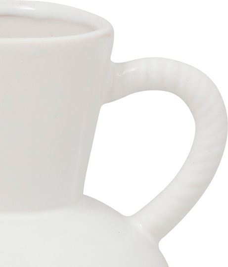 Vază Decorativă Ceramică Wild Alb 17x13x23.5cm 1buc