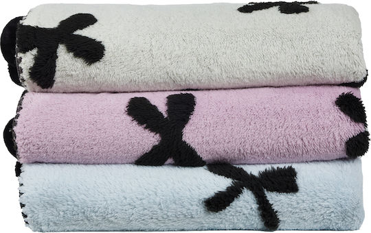 Das Home 1381 Fleece Blanket Sofa 130x170cm Lilac