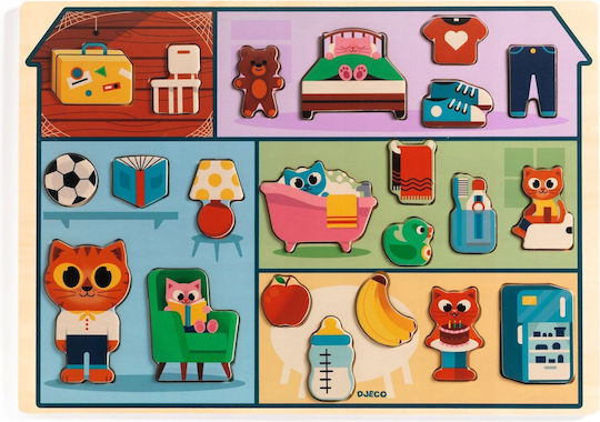 Lemnos Puzzle pentru Copii House Djeco