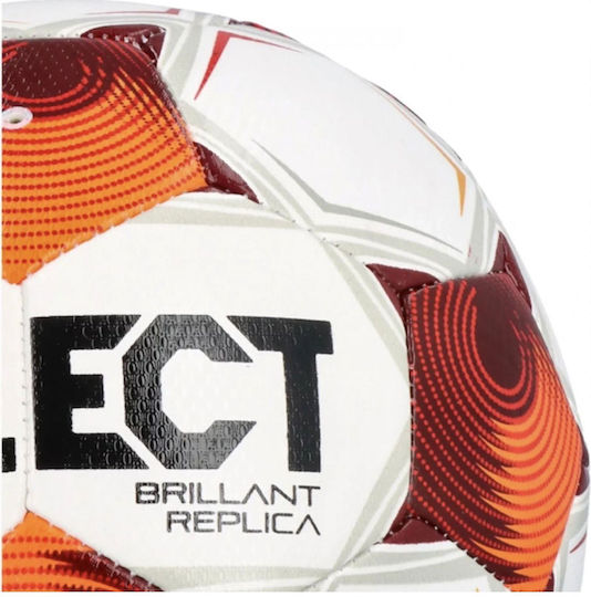 Select Sport Brillant Replica Μπάλα Ποδοσφαίρου Λευκή
