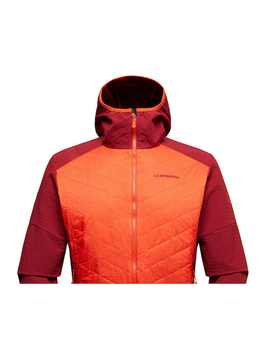 Kap Hybrid Jacket Windproof Red