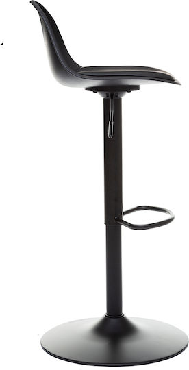 Σκαμπό Μπαρ A-s Aiko Black 45x45x103εκ.