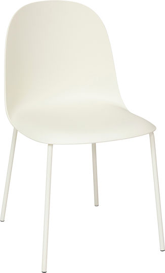 Καρέκλα Τραπεζαρίας 44.5x51x79εκ. Cream Καρέκλα Τραπεζαρίας 44.5x51x79εκ. Cream