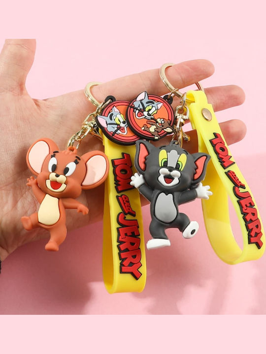 Μπρελόκ Τζέρι Κιτρινο Jerry Yellow Keychain Molfs Μπρελόκ Τζέρι Κιτρινο Jerry Yellow Keychain Molfs