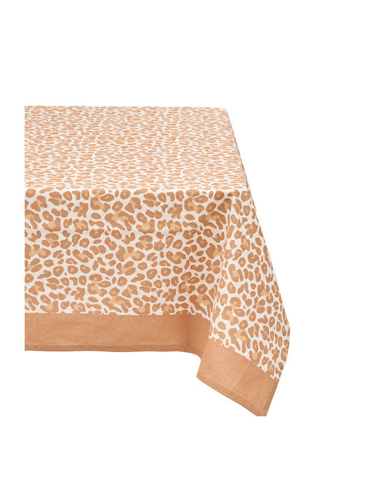 Tablecloth Cotton A-s Leopardi White 150x250cm