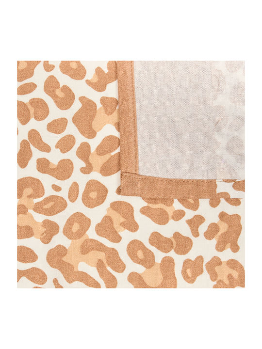 Tablecloth Cotton A-s Leopardi White 150x250cm