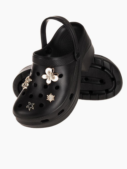 Adam's Shoes Women's Clogs Black