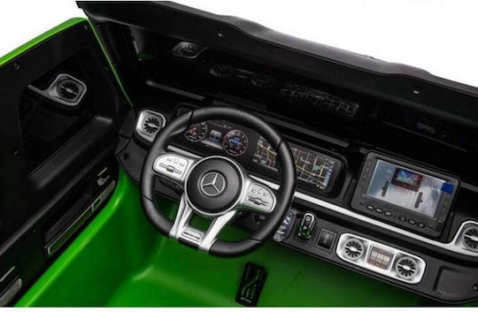 Mercedes AMG G63 Două Locuri Cu Telecomandă Licențiat 24 Volt Verde Pentru 2+ Ani