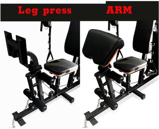 Viking X1187 Multifunktionales Trainingsgerät mit Gewichten 67.5kg