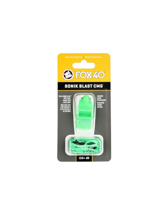 Fox40 Sonik Blast CMG Mountaineers Whistle with Cord