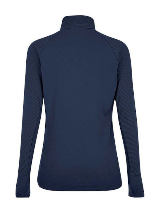 Vajolet Women's Fleece Blouse Navy Blue